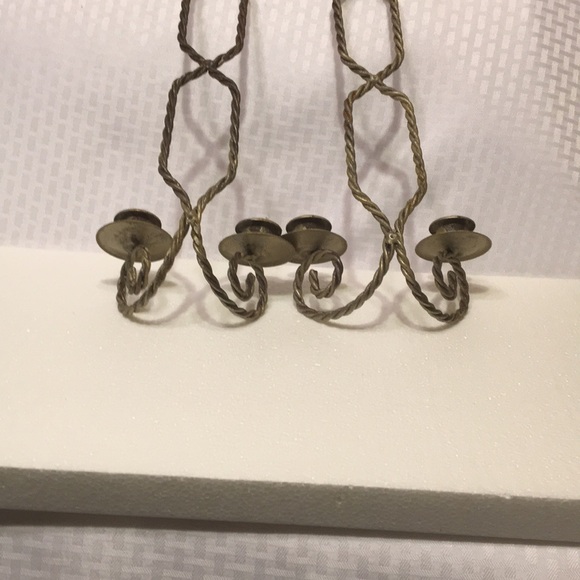 Candle holders wall sconce metal wall decor - Picture 3 of 5